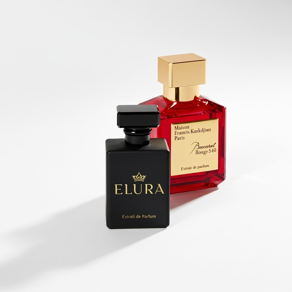 Elura Perfume – Inspired by Baccarat Rouge 540